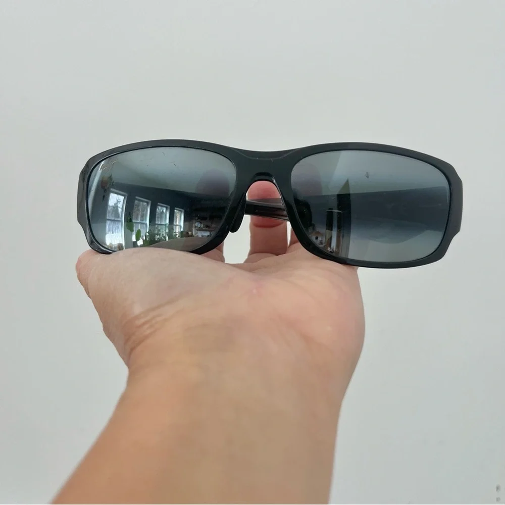 Maui Jim Bamboo Forest 415 02j Sunglasses Black Polarized Lens READ Unisex